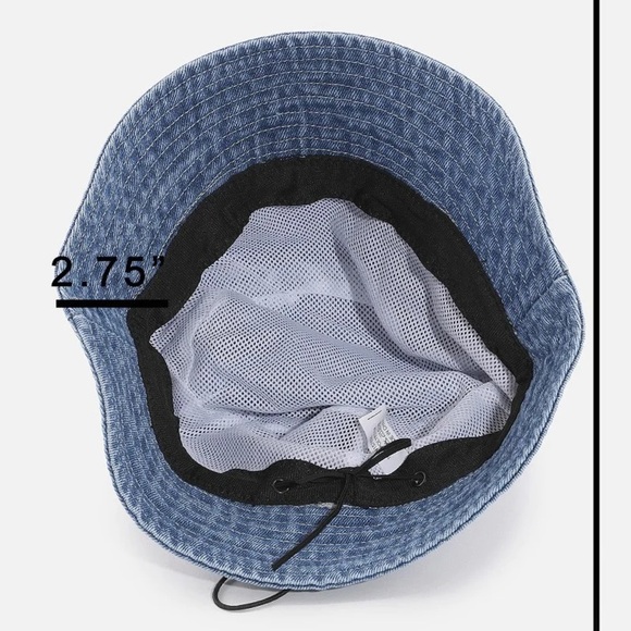 Denim Bucket Hat - Picture 2 of 3